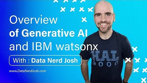 Overview of Generative AI and IBM watsonx