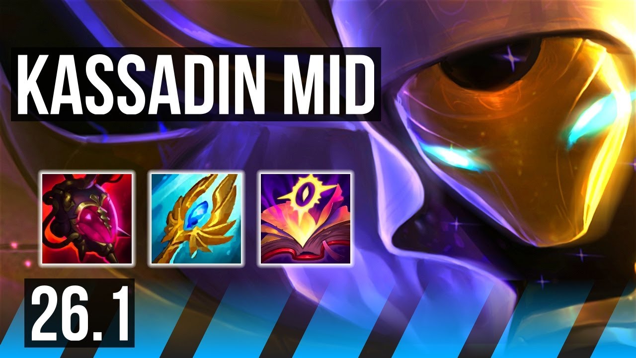 KASSADIN vs MORDEKAISER (MID) | KR Challenger | 26.1