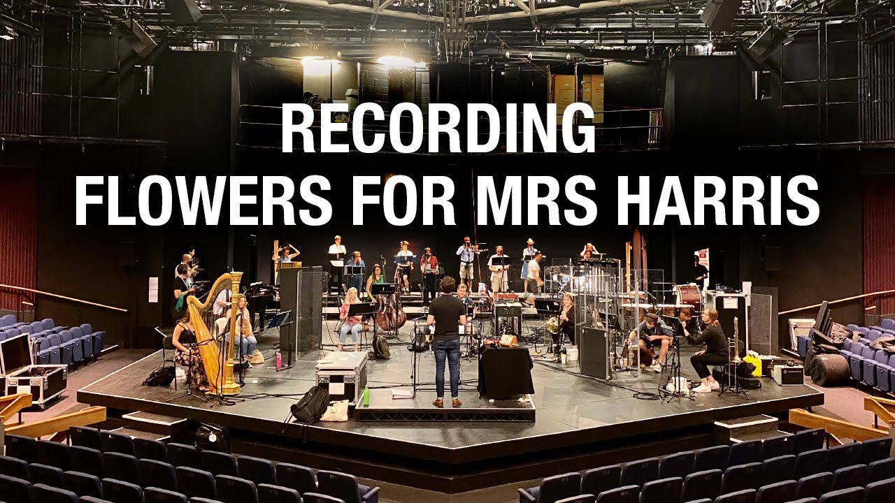 Flowers For Mrs Harris Cast Album Recording Chichester Festival