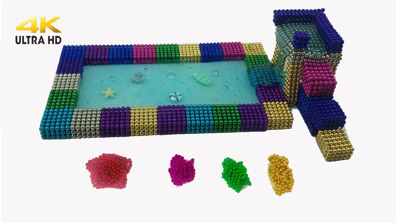 DIY How To Make Beautiful Swimming Pool with 13000 Ball (ASMR