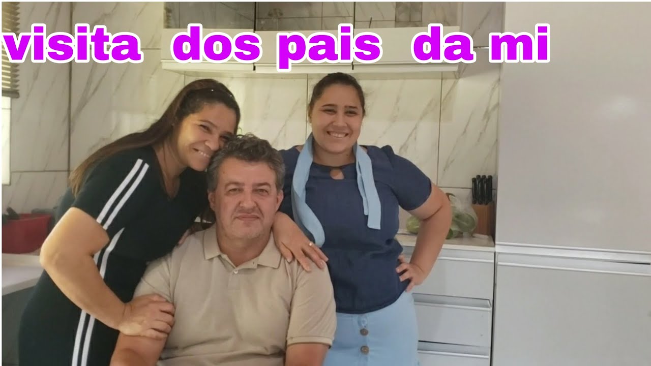 Visita dos pais da mi 