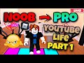 I Become Big YouTuber | My First Stream in RoTube | Roblox | #roblox #rotube