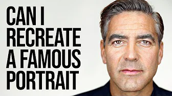 Can I Recreate this Famous Portrait? (George Clooney by Martin Schoeller)