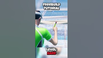 Freebuild Tutorial | Level Hard #fortnite #hard #practice #kbm #freebuild #retake #tutorial