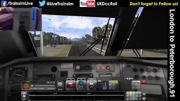 Train Simulator 2015 - ECML London to Peterborough, Class 91 Intercity 225