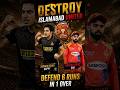 6 Runs, 1 Ball at a Time - Hunain Shah's Perfect Over #psl #cricket