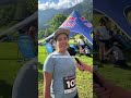 The first athlete has ice running through her veins 🥶 #running #trailrunning #redbullxalps #redbull