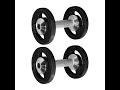 Kit Dumbbell Injetado 12kg Ao 30kg com Suporte POSEIDON FITNESS