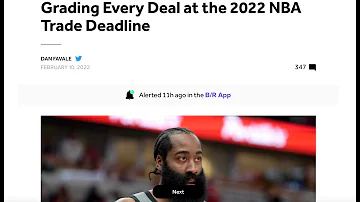 Reacting To 2022 NBA Trade Deadline Grades (Bleacher Report)