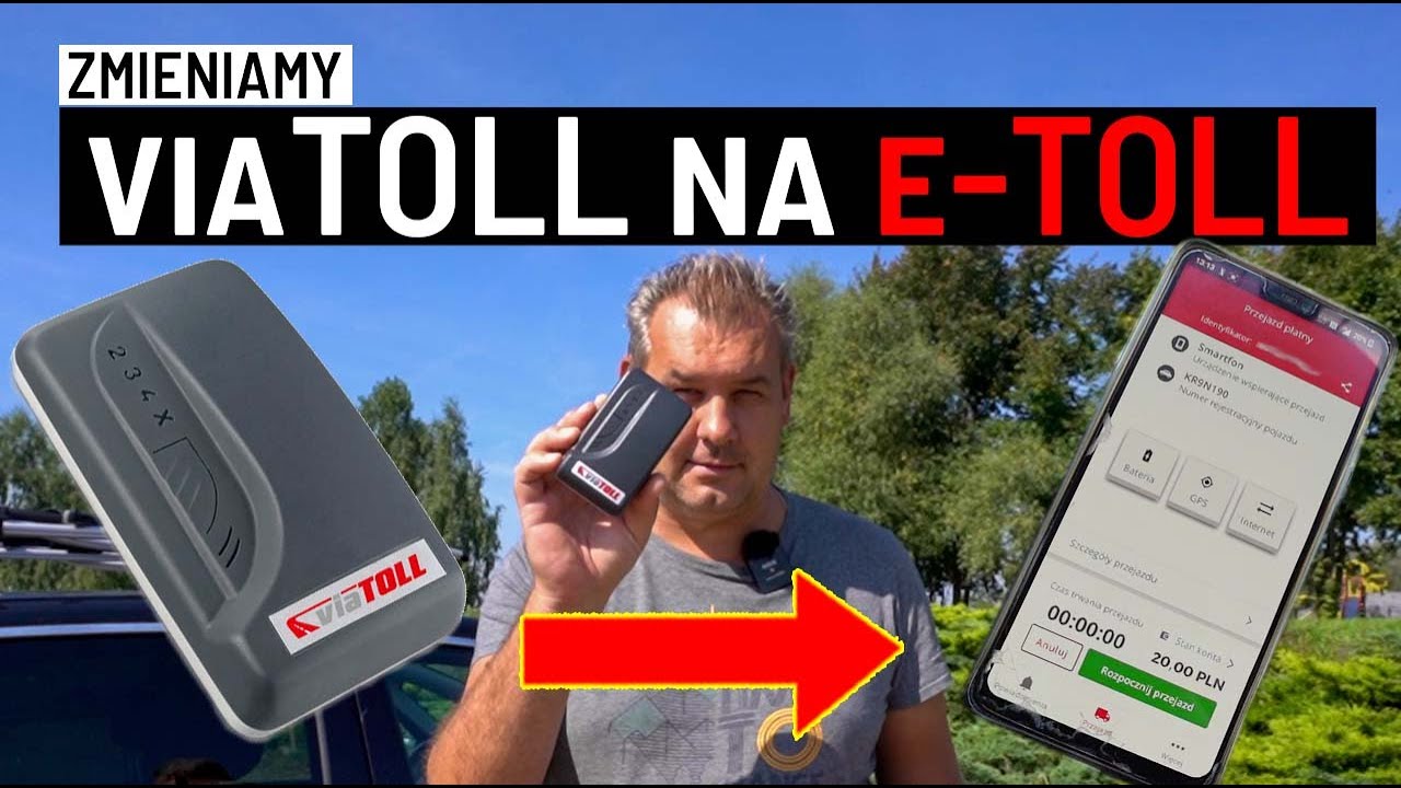 Z viaTOLL na e-TOLL. Przyczepa Kempingowa + Samochód Nasz Zestaw Powyżej 3,5t.