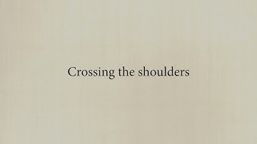 Artisan Apron - Hints And Tips - Crossing The Shoulders