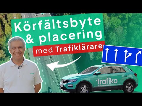 Video: Vem ger vika på en avfart på motorväg?