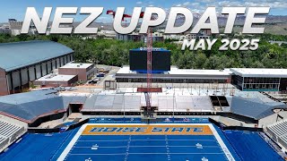 Boise State Football North End Zone Project Update - May 2025