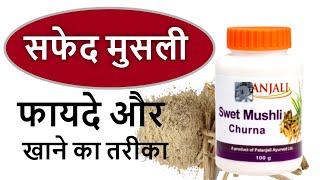 Safed Musli Benefits in Hindi : सफ़ेद मूसली के फायदे और उपयोग : Nutrition 99