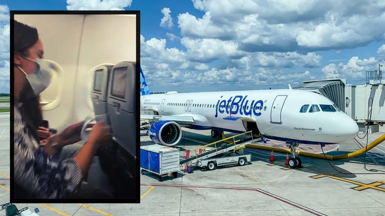 Family Thrown off JetBlue Flight For 2 Year Old Not Wearing Mask YouTube