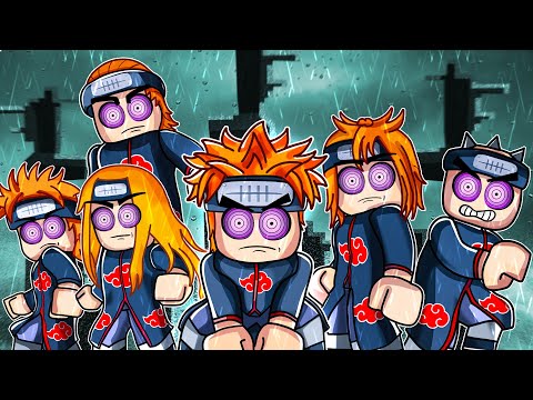 24 Hours As PAIN In Naruto Roblox!