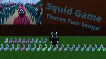 Squid Game Songs (tutorial is now up) In Roblox Build a Boat for Treasure