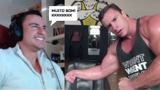 Super Xandão Reagindo A Ele Mesmo Na Academia