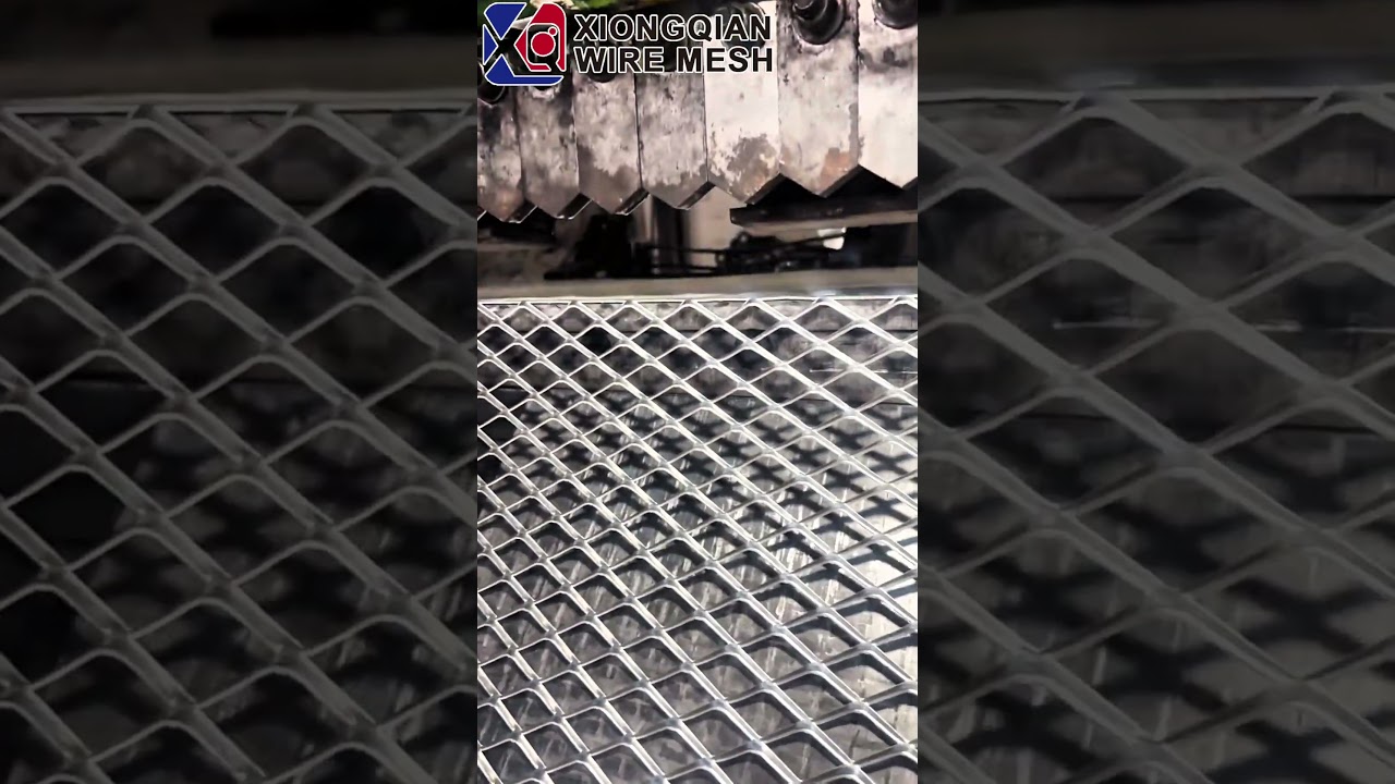 Custom Aluminum/stainless steel expanded metal mesh with aesthetic appeal supplier 
