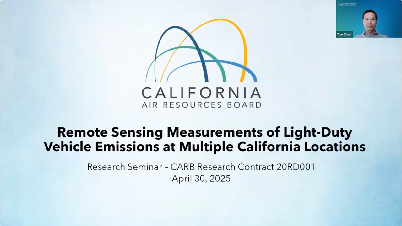 Remote Sensing Measurements of Light-Duty Vehicle Emissions at Multiple California Locations
