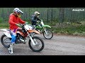 KTM SX250 vs Kawasaki KX250