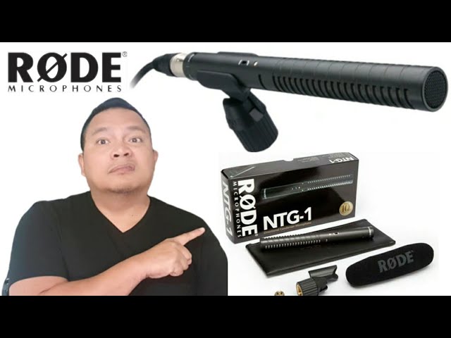 RØDE NTG1 MICROPHONE REVIEW - YouTube