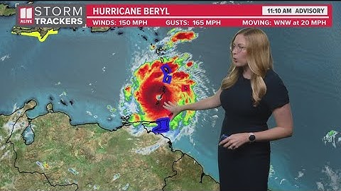 Beryl makes landfall with 150 mph winds