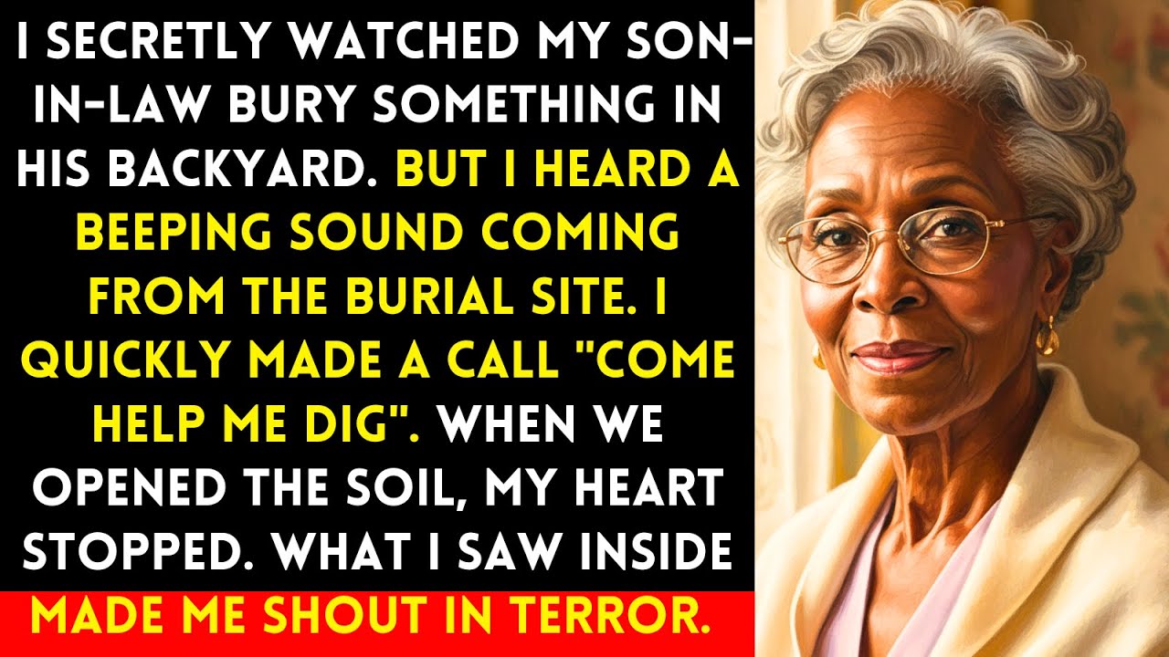 My Son-in-law Buried Something In His Backyard, I Secretly Dug The Site ...
