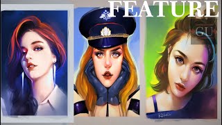 Pleasure Puzzle:Portrait 趣拼拼：肖像画 #3 screenshot 1