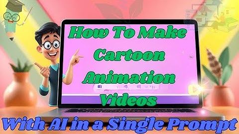 How to make Cartoon Animation Videos with AI || Tech Tools for Educators