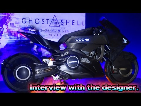 実写版ghost In The Shellのバイク デ ザイナーインタビューhonda Nm4 Tokyo Motorcycle Show 17 Youtube