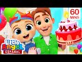 Hoy Es Tú Cumple Años 🎈+Mas | Canciones Infantiles de Bebé Juan | Little Angel Español