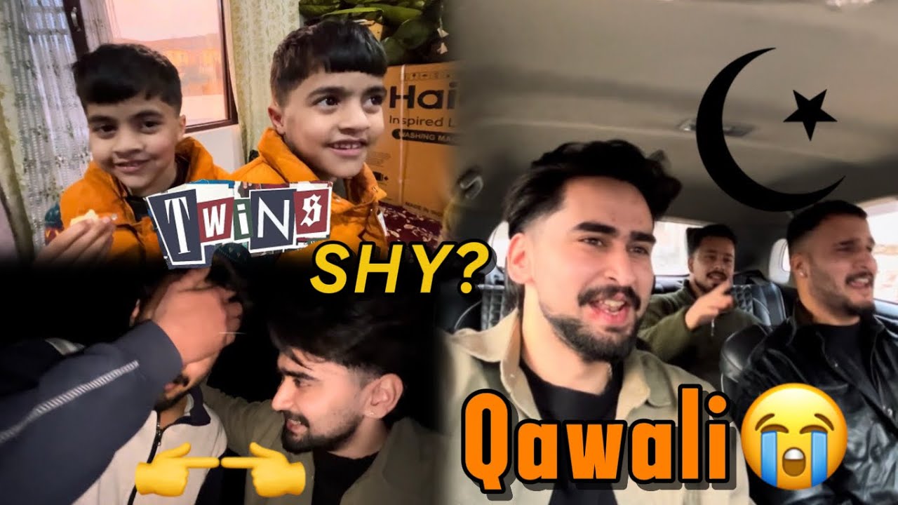 TONGUE TWISTER AGAIN🤤 QAWALI KA JOSH🔥 - Day-28 | Farhan Dar Vlog