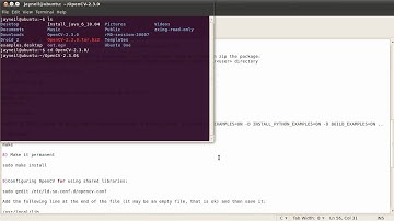 Install OpenCV 2.3 on Ubuntu with Python support.flv