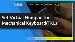 How to Set Virtual Numpad for Mechanical TKL Keyboard