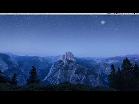 Как скрыть значки с рабочего стола на Mac OS