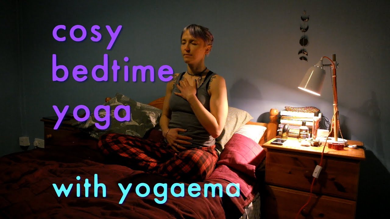 Cosy 20min Bedtime Yoga for a Sweet Night's Sleep YouTube