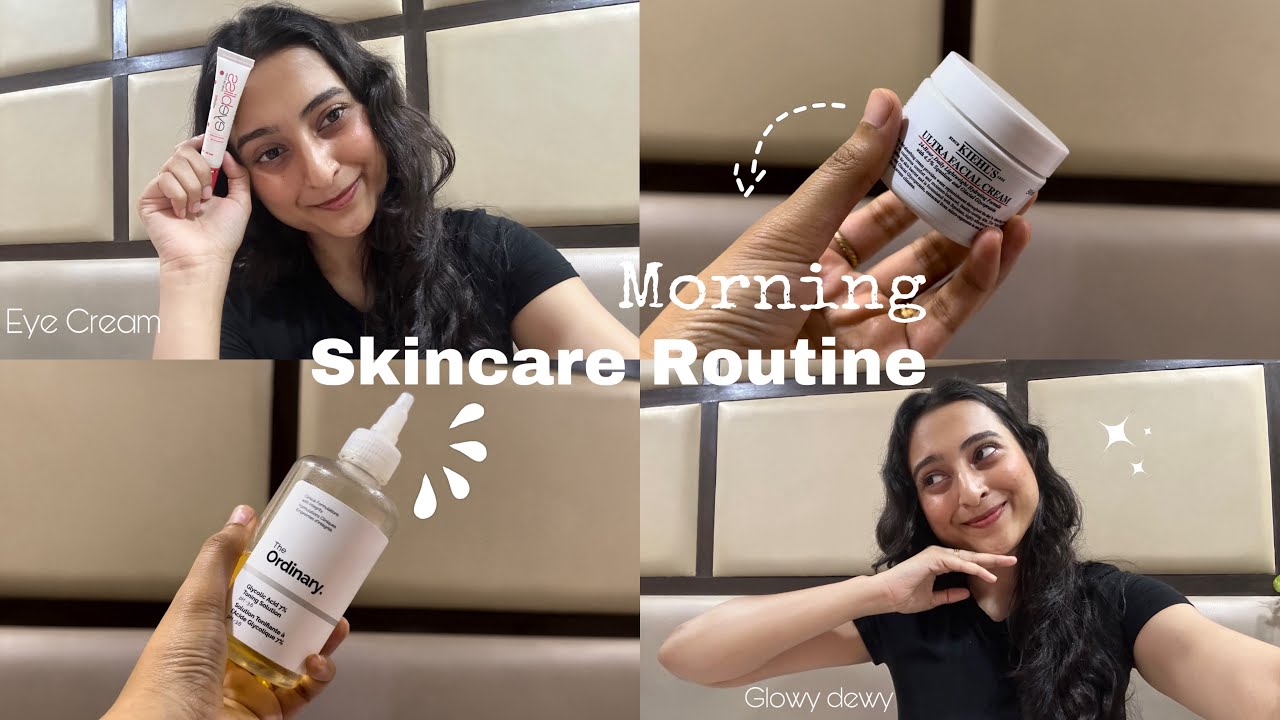My MORNING Skincare Routine | Simple 5 Steps For Acne Prone Skin - YouTube