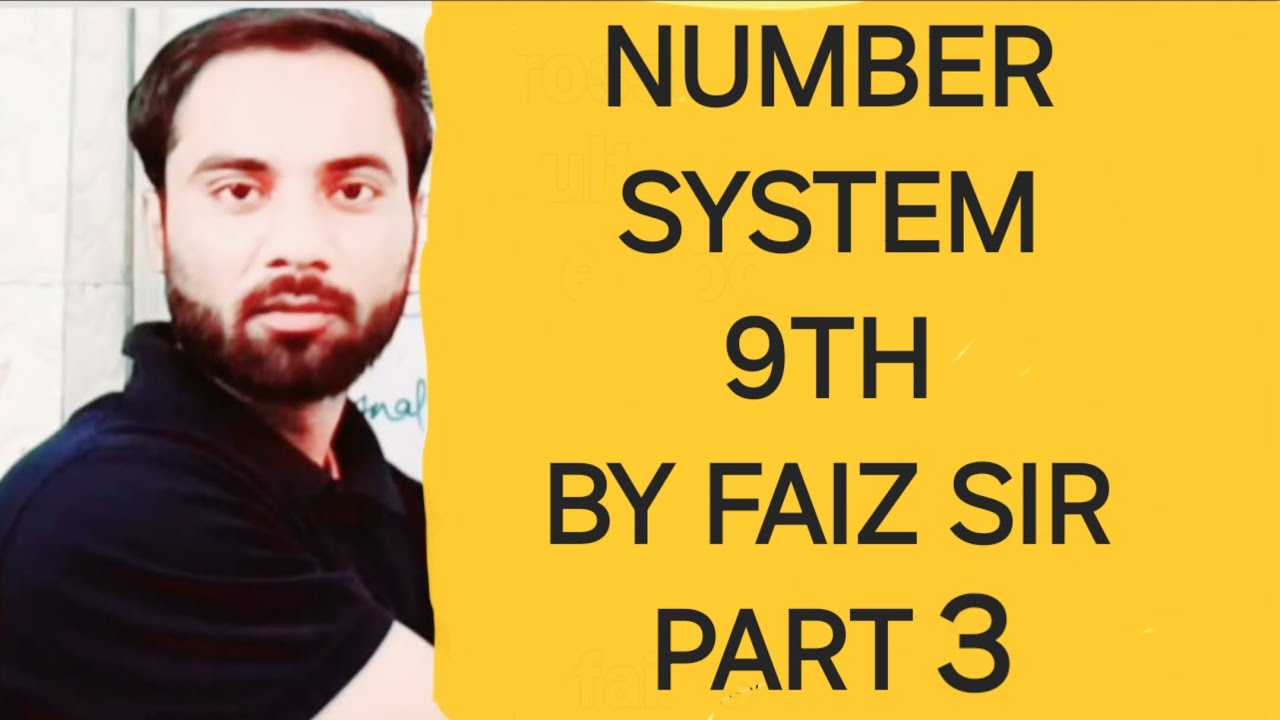 Number system class 9 # part 3 