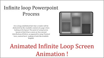 Animated Infinite Loop Screen Animation