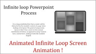 Animated Infinite Loop Screen Animation