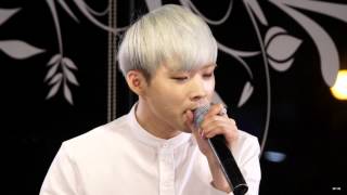 백청강 _ 화장을 고치고 @ BGM 콘서트 20150717 카페베네