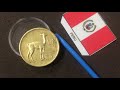 Moneda Un Sol de Oro Perú 1971 "La Vicuña"