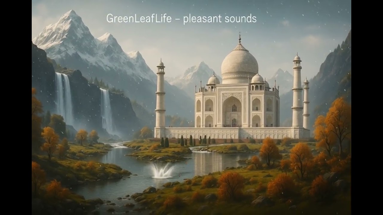 Winter Taj Mahal Ambience | GreenLeafLife Pleasant Sounds