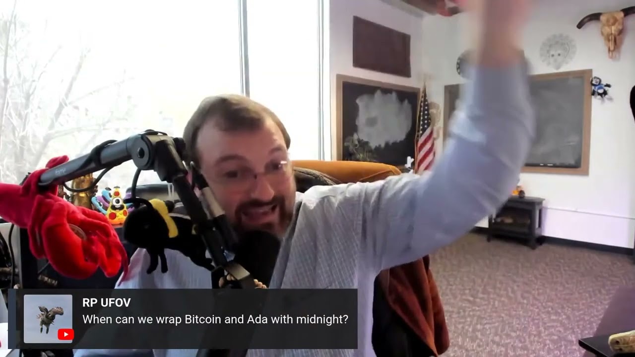 Charles Hoskinson on When can we wrap Bitcoin and ADA with Midnight