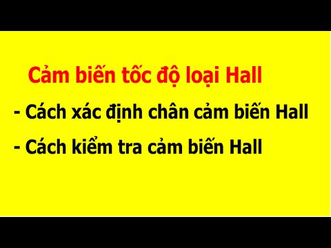 Video: Cảm biến tốc độ ở đâu?