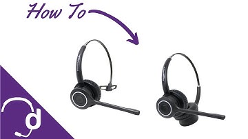 How To Switch Your Discover Adapt 30 Wearing Style From- Single To Dual Speakers