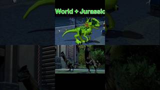 LEGO Jurassic World + Jurassic World Evolution 2 - Night #3 #shorts #jurassicworld #dinosaur