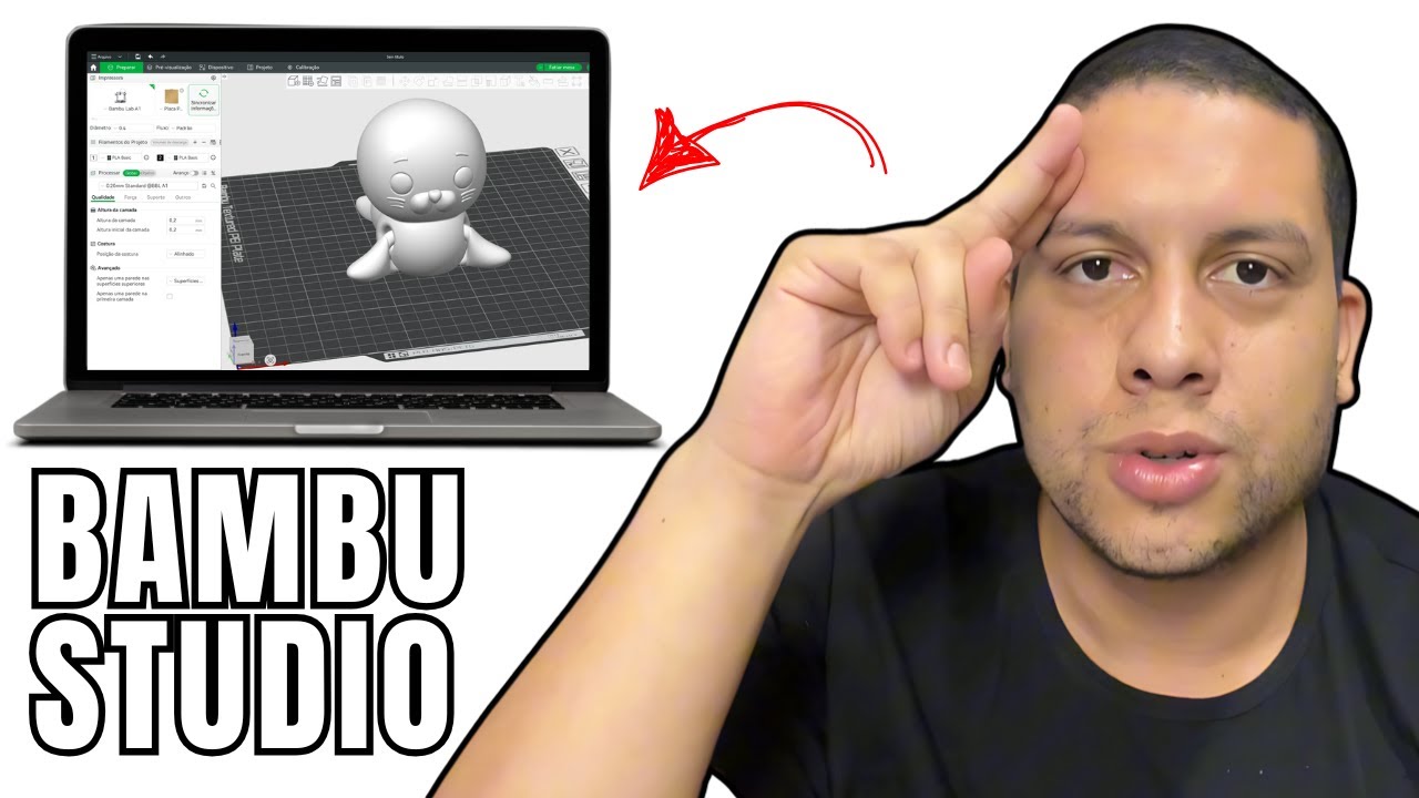 Como baixar e configurar o Bambu Studio - Bambu Lab A1 Combo - YouTube