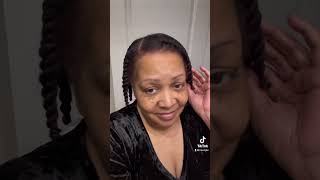 Adore 78 Semi Permanent Hair Color | Natural Hair & Flat Twist | Trying A Different Color